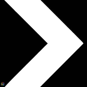 Temporary Hazard Chevron Marker