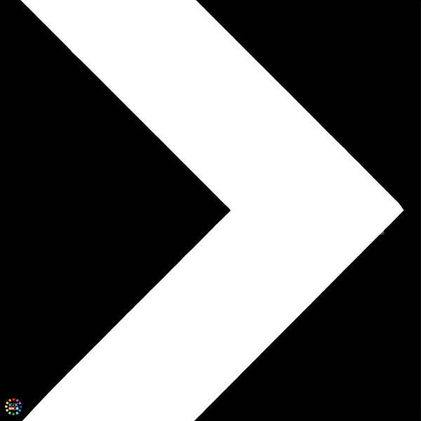 Temporary Hazard Chevron Marker