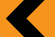 Load image into Gallery viewer, Chevron Traffic Hazard