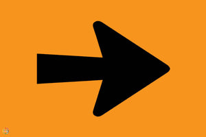 Detour Marker Left Arrow Sign