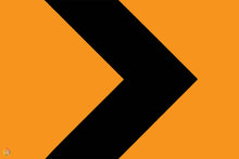Load image into Gallery viewer, Temporary Hazard Chevron Marker Sign