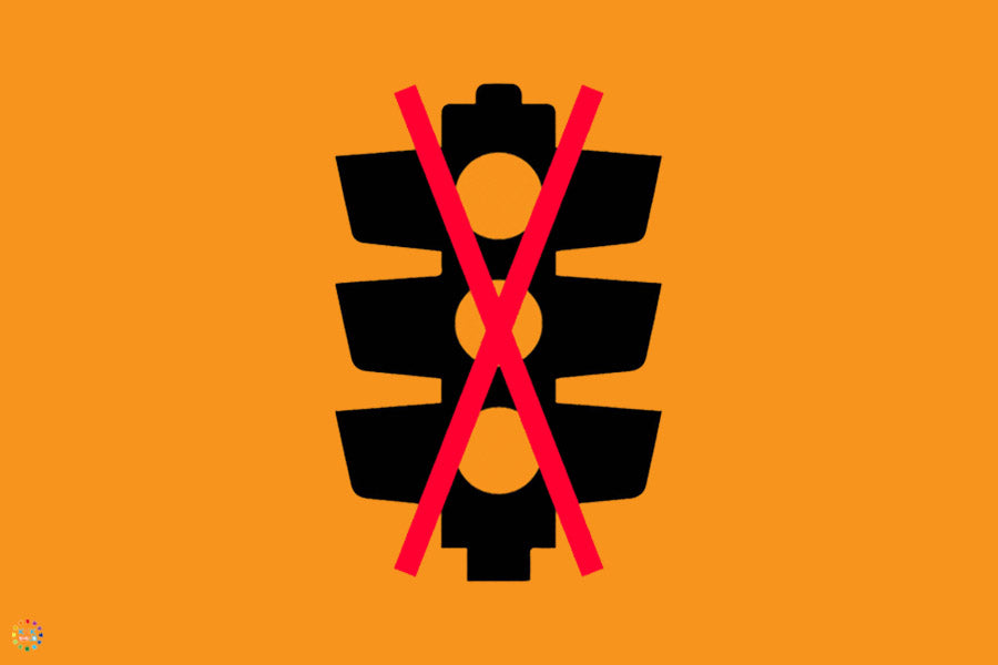 Not Functional Signage Traffic Signals Not Working Sign | K2K Signs Australia