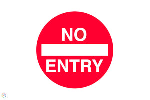 No Entry Sign