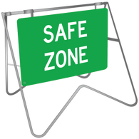 Safe Zone - Swing Stand & Sign