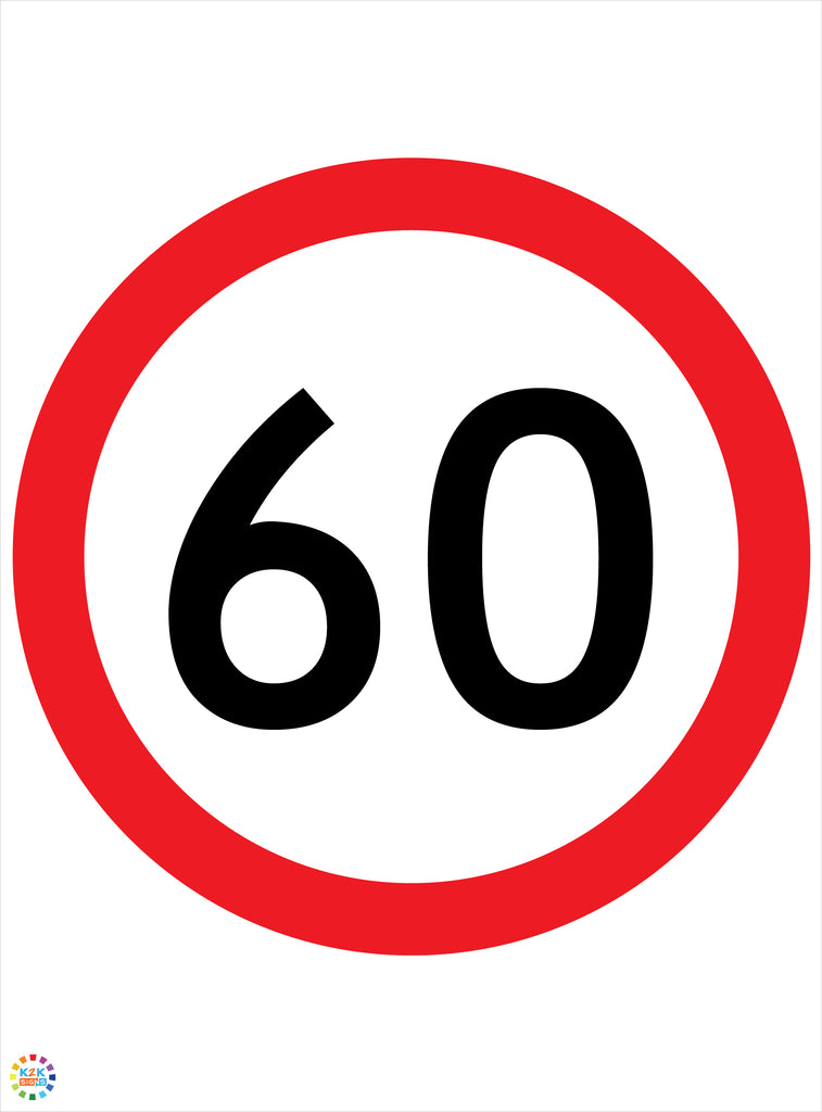 40kph Sticker Speed Limit 40 Kph Signage | K2K Signs Australia
