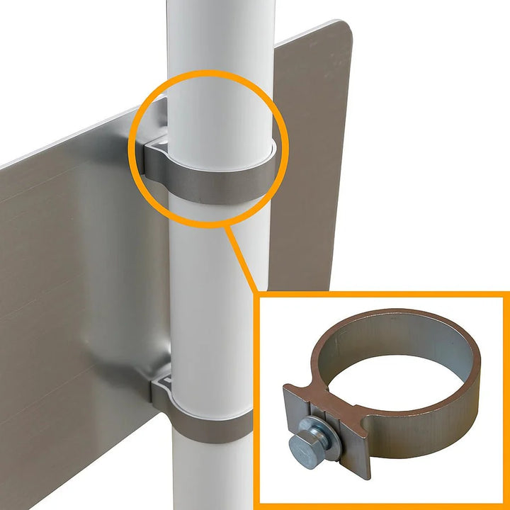 TD1 Sign Bracket – Galvanised Steel Mounting Bracket for Road & Traffic Signs