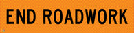 Multi Message Temporary Road Traffic Sign - </br> End Roadwork