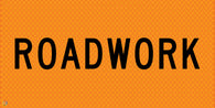 Multi Message Temporary Road Traffic Sign - <br/> Road Work