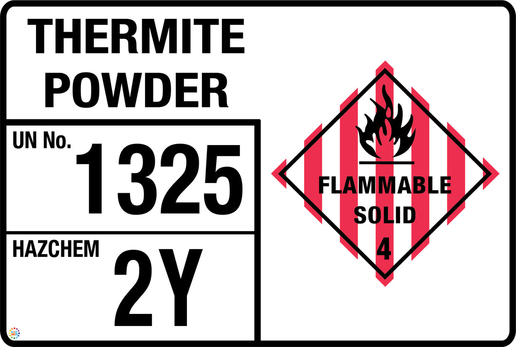 Thermite Powder Signage | K2K Signs Australia