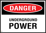 Danger - Underground Power