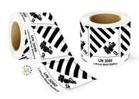 Lithium Metal Battery Mark Labels UN 3080 - 120mm (H) x 110mm (W) Label Roll