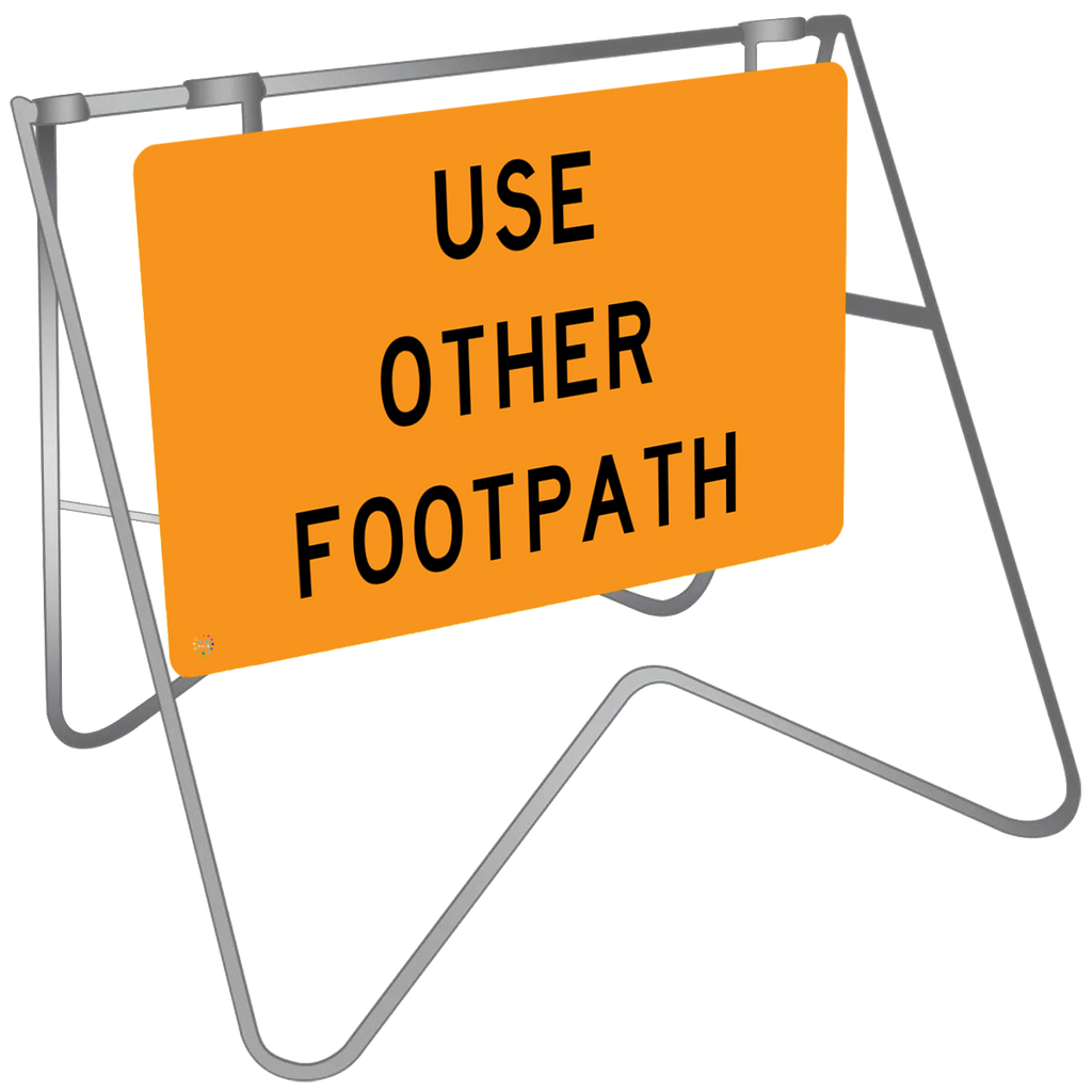 Use Other Footpath - Swing Stand & Sign | K2K Signs Australia