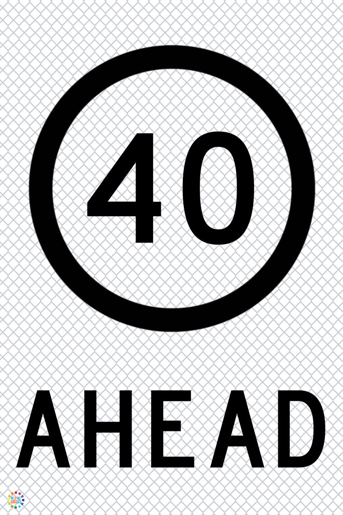 Temp Multi Message Sign 40KM Speed Ahead - Multi Message Temporary Road Traffic Sign | K2K ...