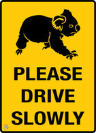 Please Drive Slowly Koala