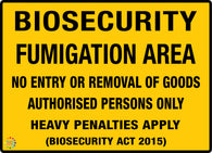 Biosecurity Fumigation Area