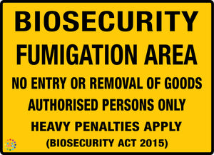 Biosecurity Fumigation Area