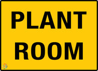 Plant Room Sign