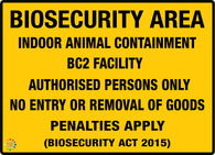 Biosecurity Area Indoor Animal Containment Bc2 Facility