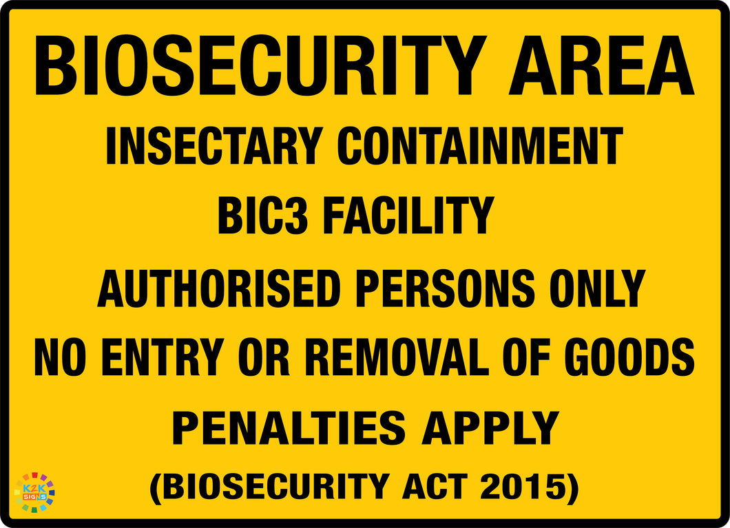 Biosecurity Area</br>Insectary Containment</br>Bic3 Facility