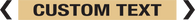 Black Text On Light Yellow / Sand Background- Pipe  Marker Sign