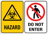 Hazard - Do Not Entry