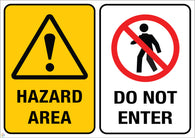 Hazard Area - Do Not Entry