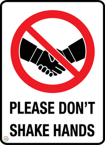 Please Don't Shake Hands