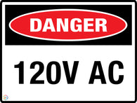 Danger 120v Ac