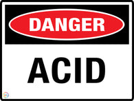 Danger<br/> Acid