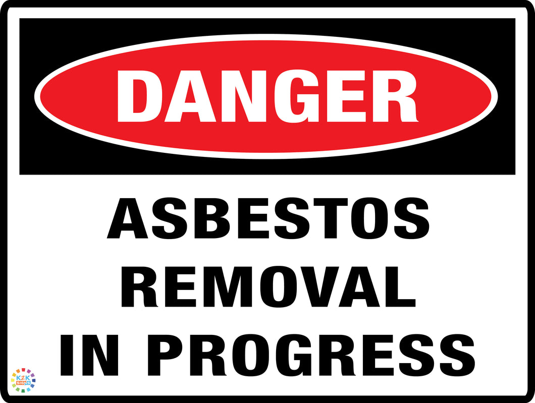 Danger Asbestos Removal In Progress