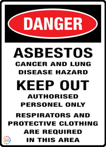 Danger Asbestos Cancer And lung Disease Hazard