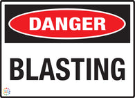 Danger<br/> Blasting