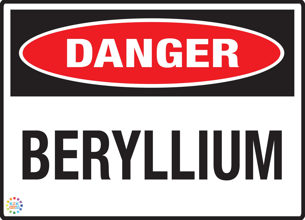 Danger Beryllium