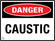 Danger<br/> Caustic