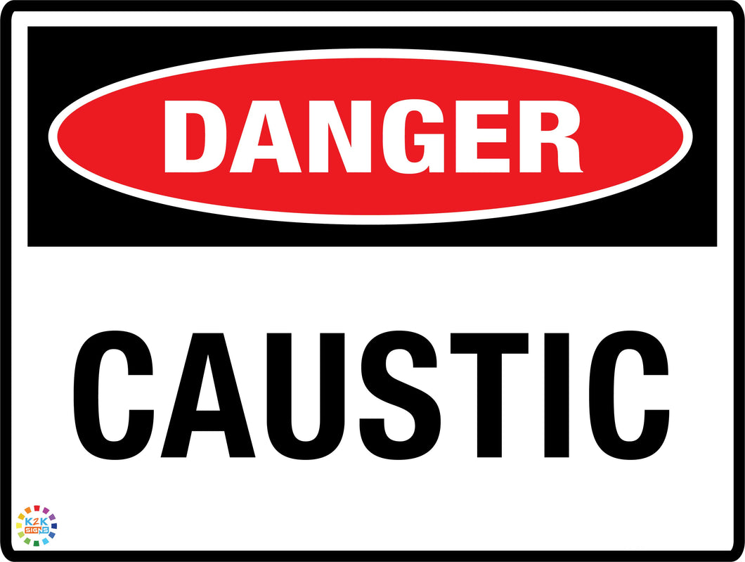 Danger Caustic