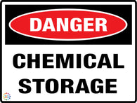 Danger<br/> Chemical Storage