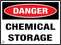 Danger Chemical Storage