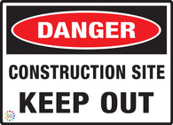 Danger<br/> Construction Site<br/> Keep Out
