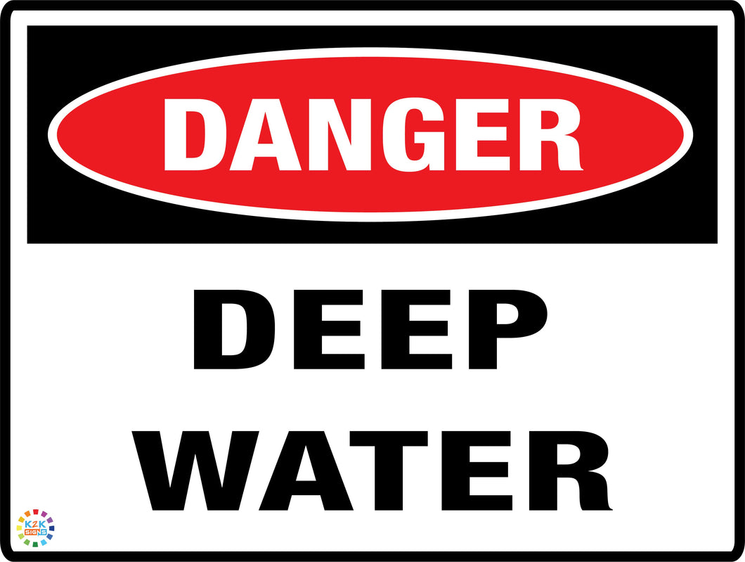 Danger<br/> Deep Water