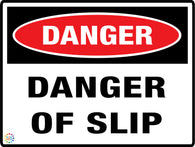 Danger Of Slip