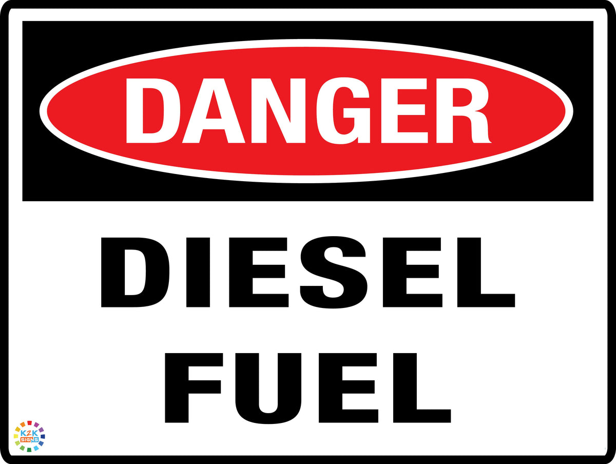 Diesel Fuel Sign | K2K Signs Australia