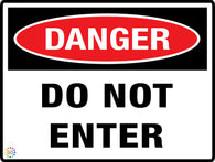 Danger Do Not Enter