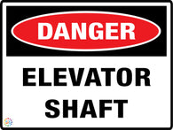 Danger Elevator Shaft
