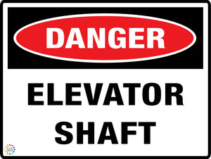Danger Elevator Shaft