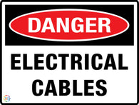 Danger<br/> Electrical Cables