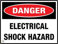 Danger<br/> Electrical <br/> Shock Hazard