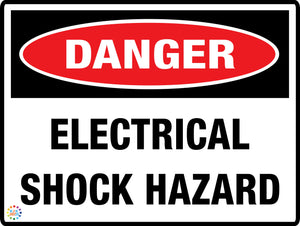 Danger Electrical Shock Hazard