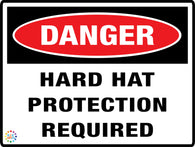 Danger Hard hat Protection