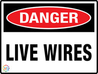 Danger Live Wires
