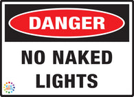 Danger No Naked Lights